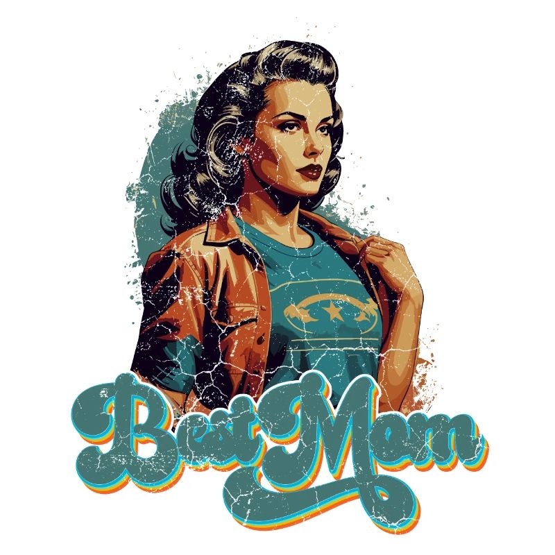 Beste Mom Stolze Mutter Muttertag Design