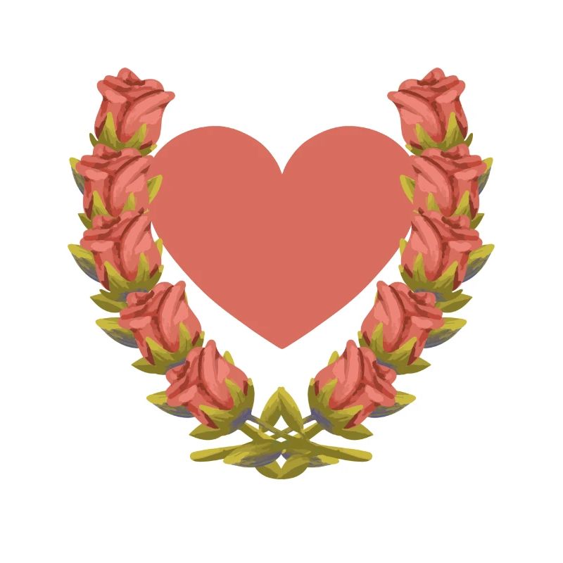 Herz Rosen Muttertag Valentinstag Valentin
