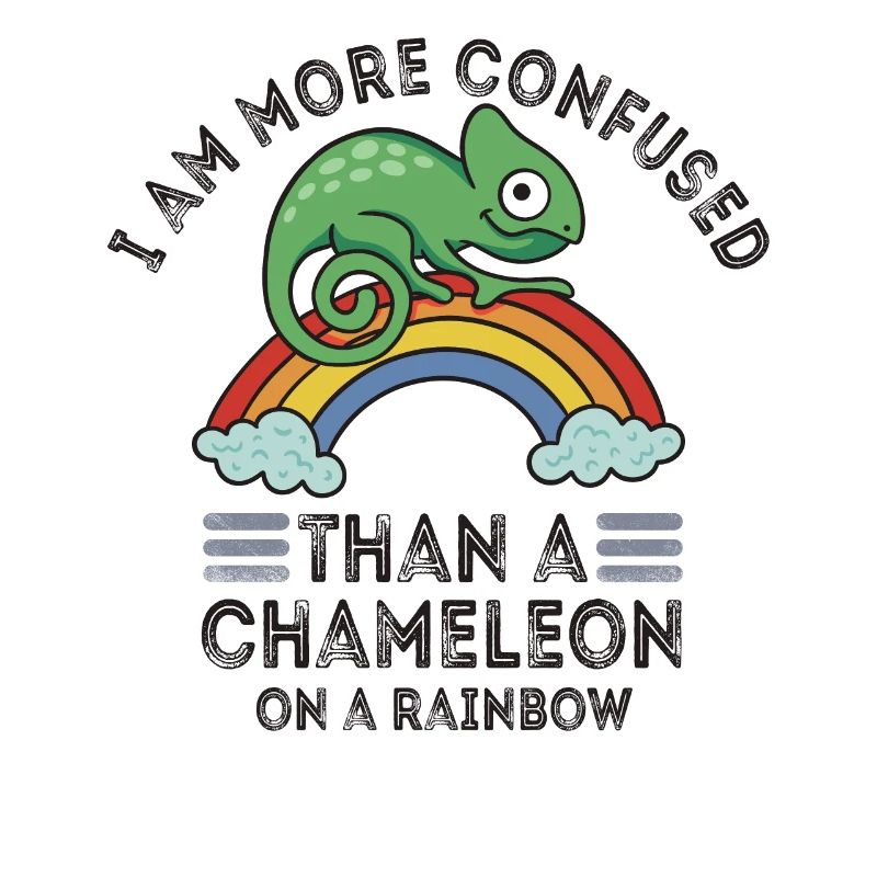 Ich Bin Verwirrter Als Ein Chamäleon