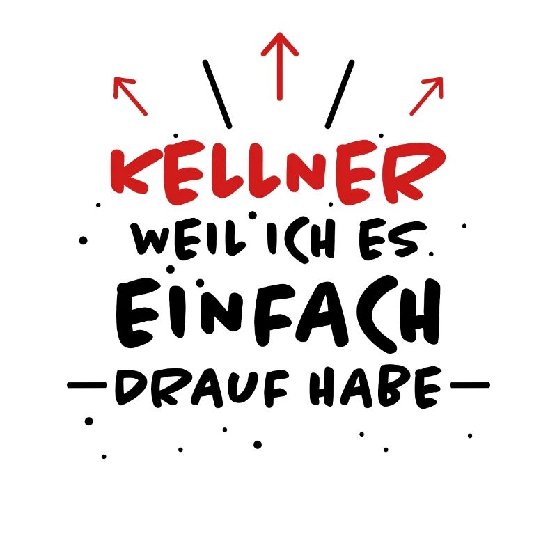 Kellner Spruch Restaurant Lustige Kellner Geschenk