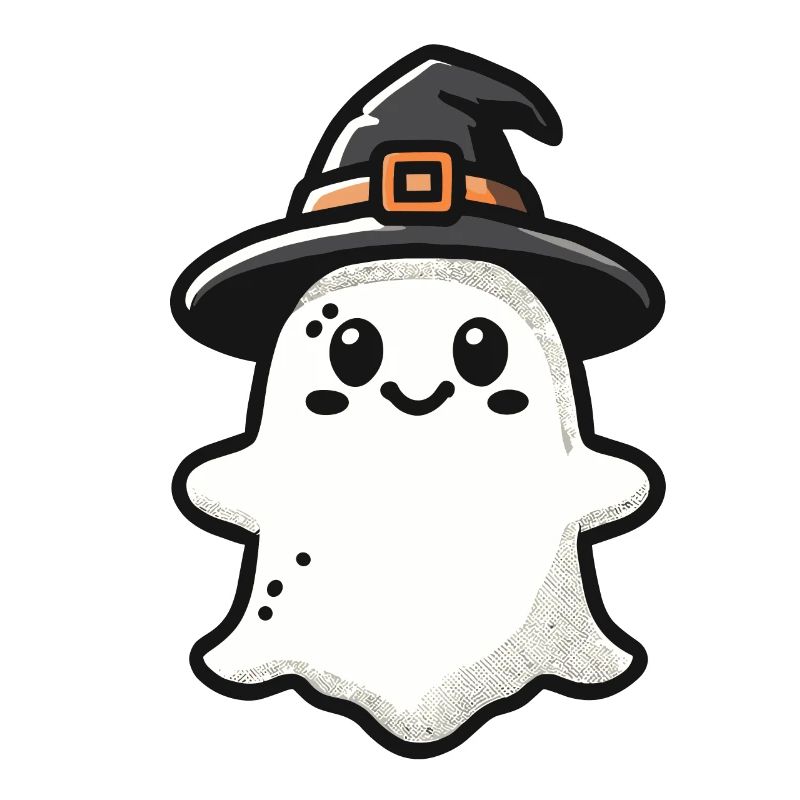Funny Witch Ghost Spooky Party