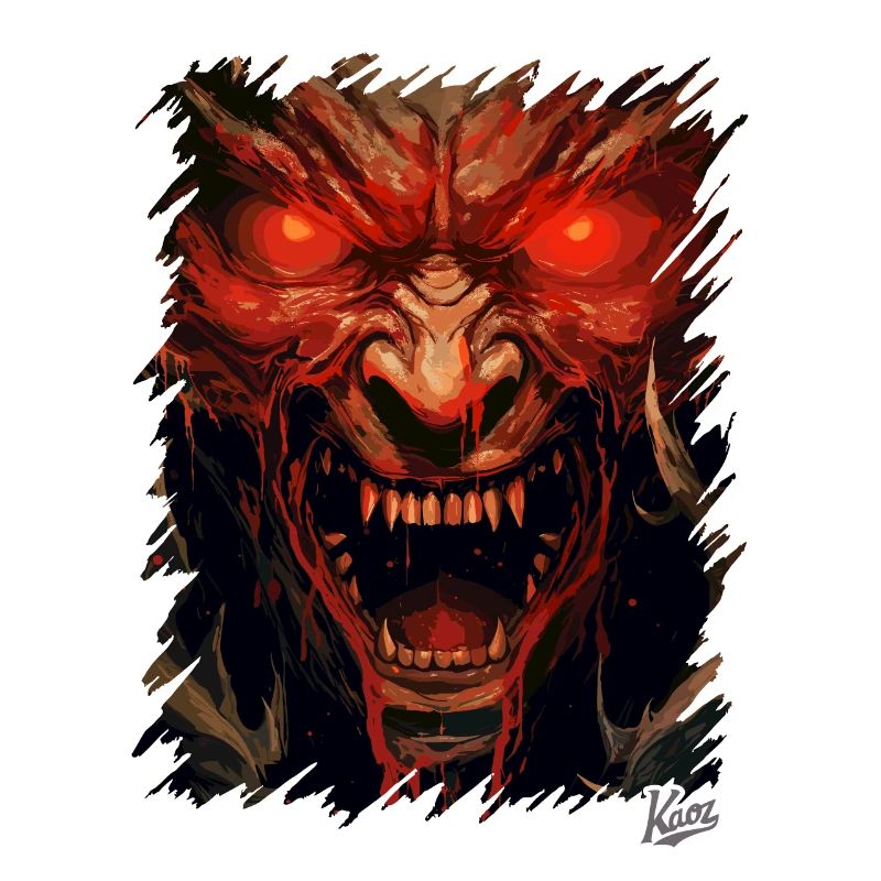 Evil Devil's Eyes: Monster Satan