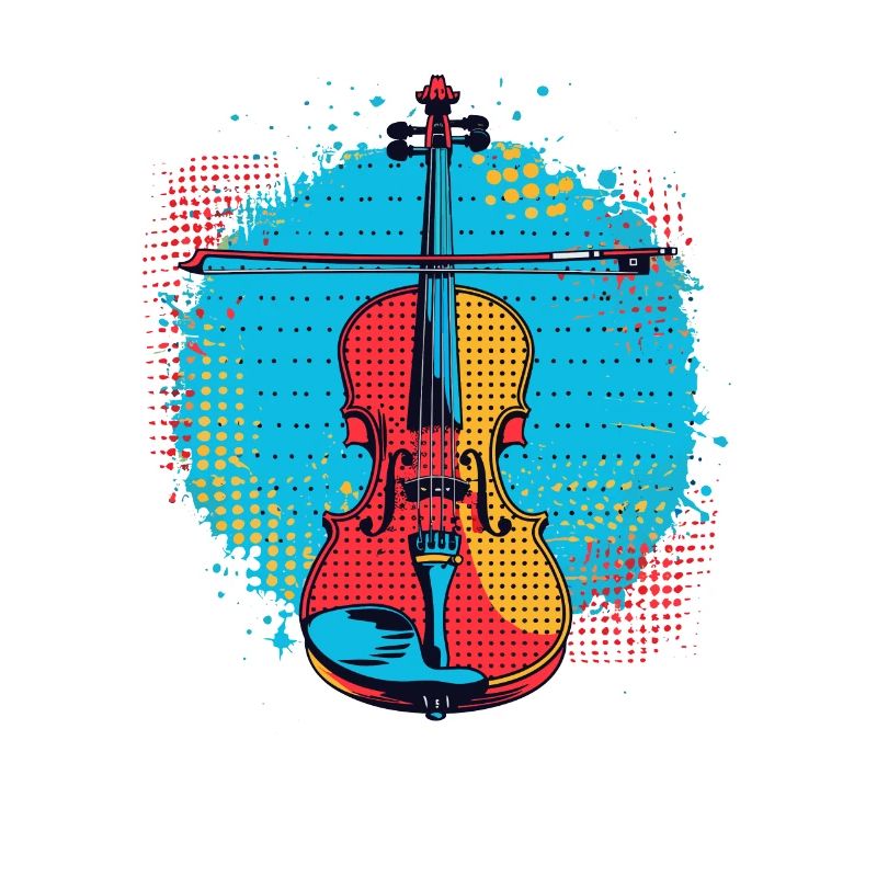 Dessin de violon
