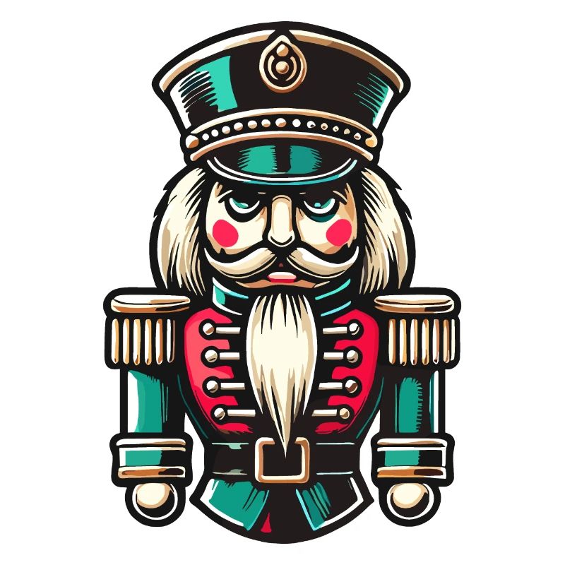Christmas Nutcracker Illustration