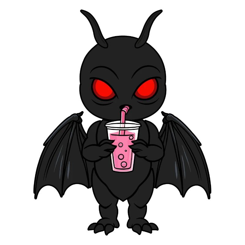 Mothman Bubble Tea