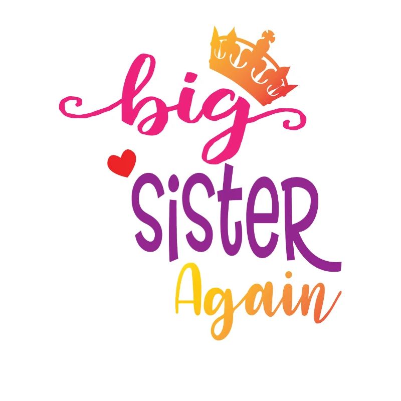 Große Schwester Geschenk Wieder Große Schwester