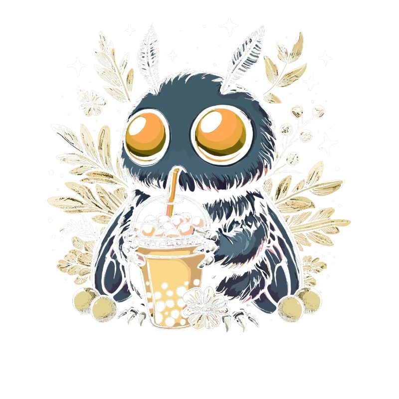 Mothman Bubble Tea