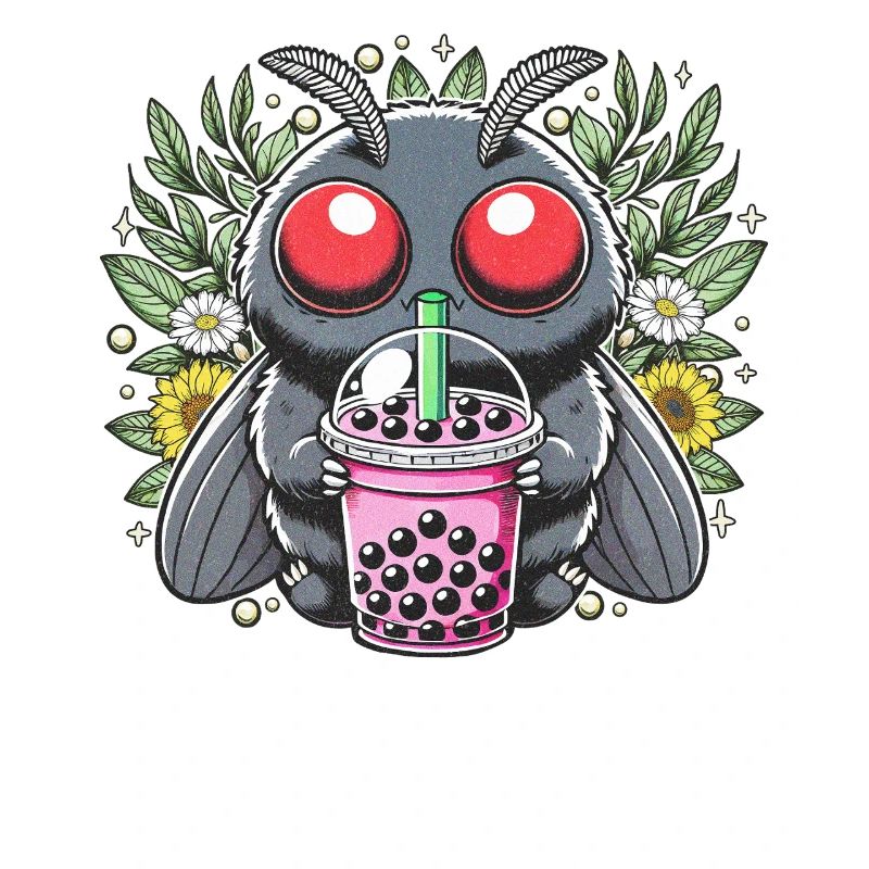 Mothman Bubble Tea
