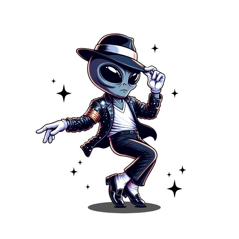Parodie d’Alien dans le style moonwalk