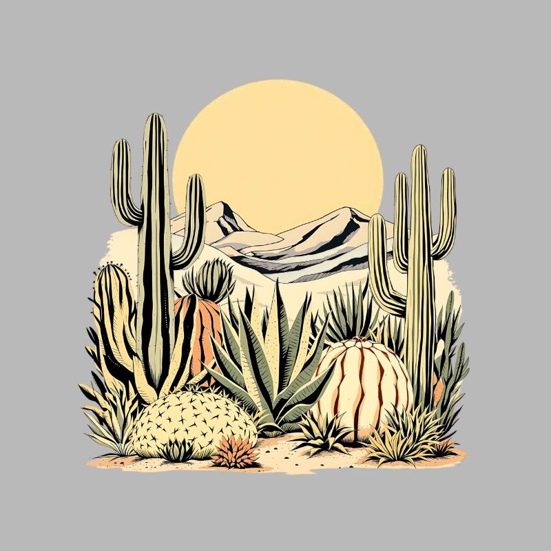 Cactus Boho Nature