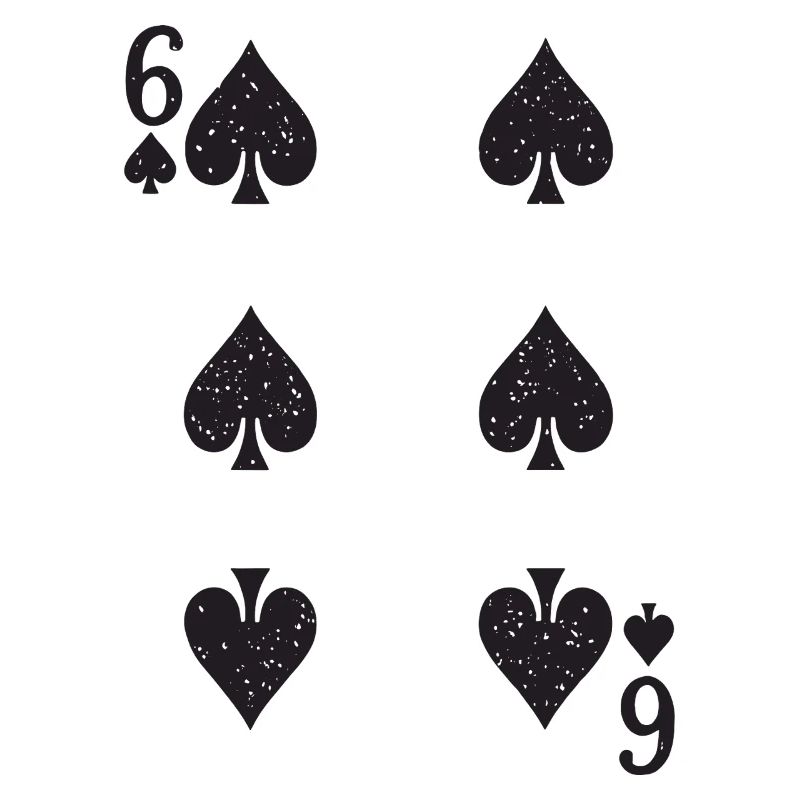 Six Spades Nine Spades Pattern