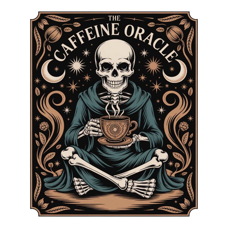 Le Café Squelette de l’Oracle de la Caféine Oracle