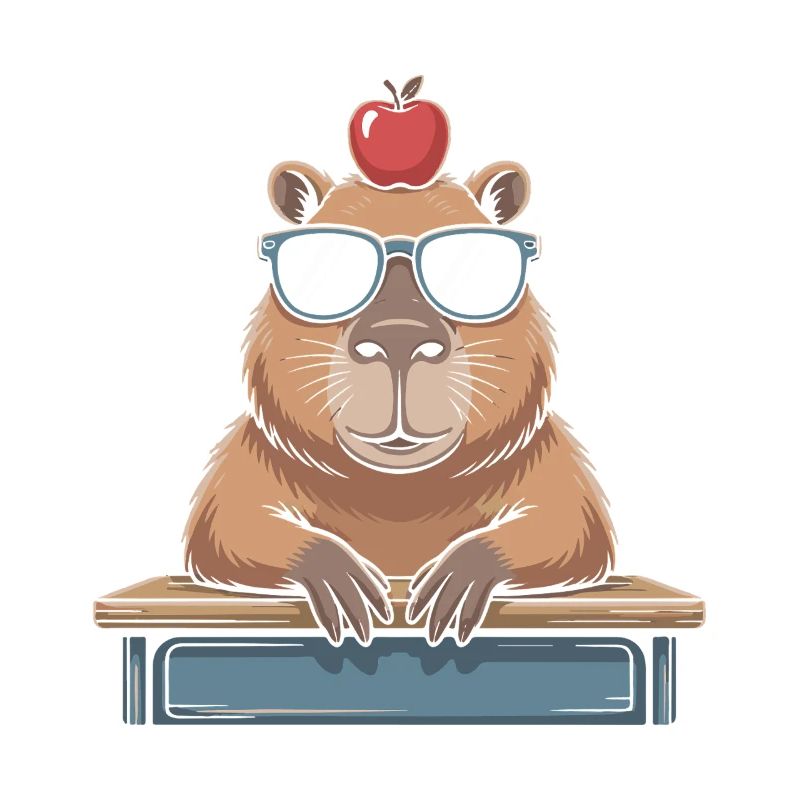Süßes Capybara