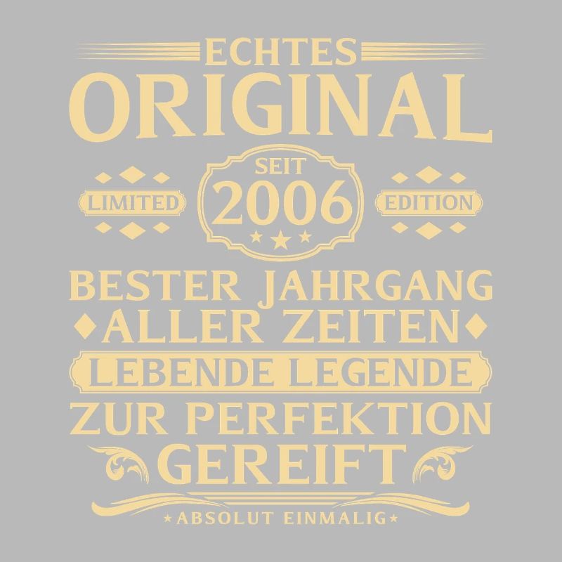 20. Geburtstag Echtes Original seit 2006