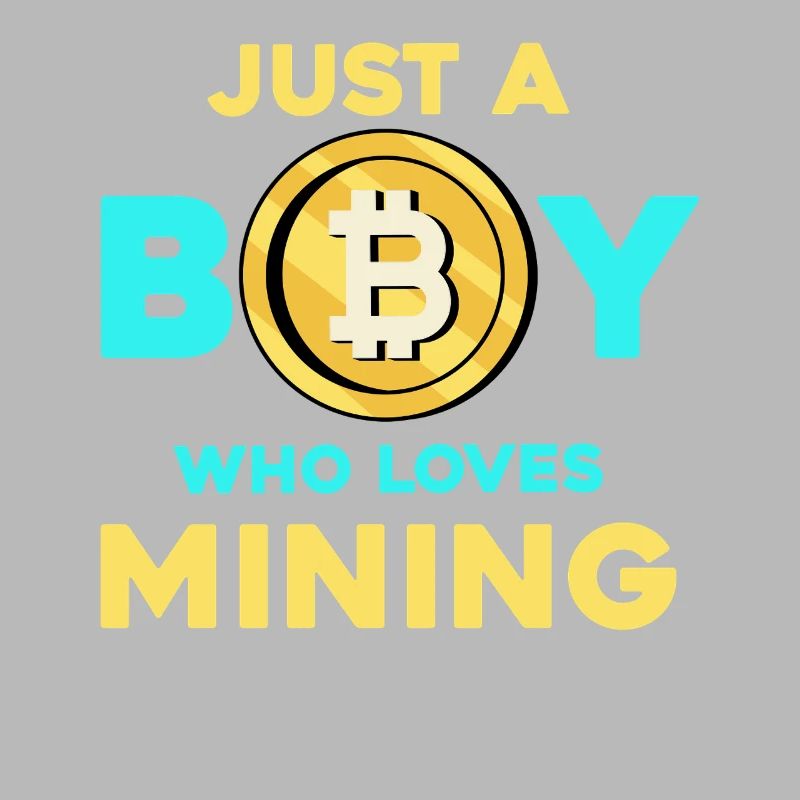 Krypto Mining Junge – Bitcoin Leidenschaft