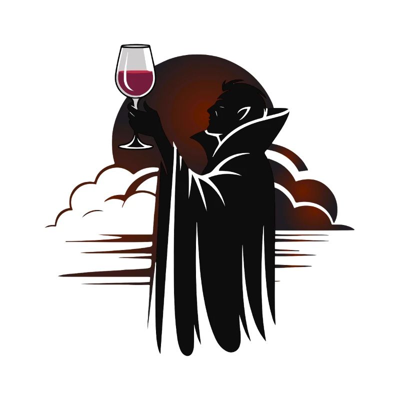 Vampire Toast at Sunset
