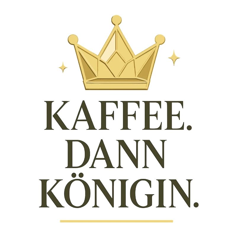 kaffee dann königin, kaffeekrone