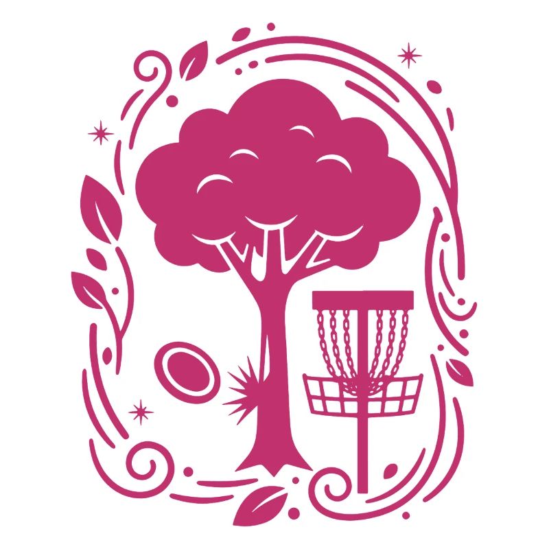 Disc Golf Tree Flying Disc Basket Frisbee Golf
