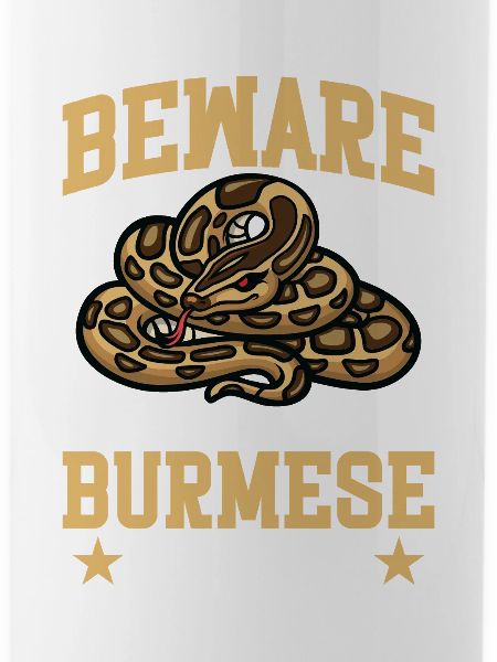 Burmesischer Python-Plüschschlangenliebhaber Reptilien-Burmeser