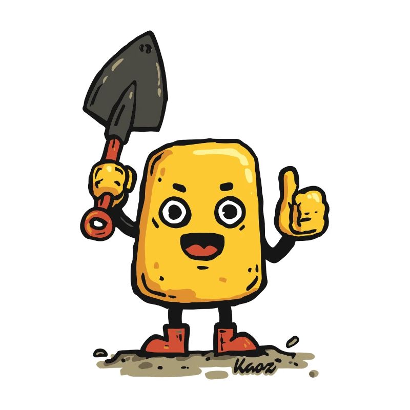 Little Guy with Shovel