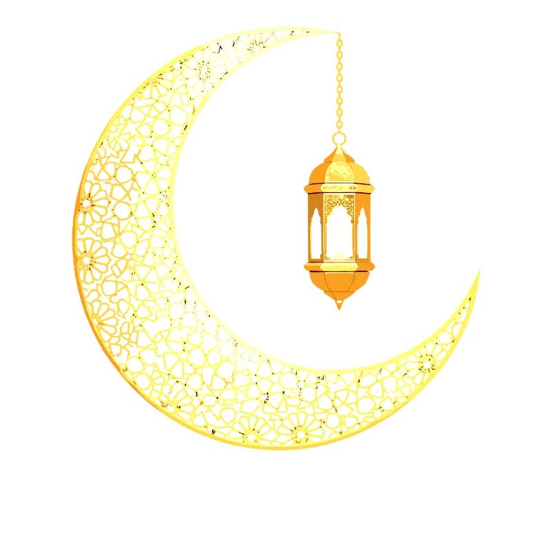 Ramadan Crescent Moon Eid Mubarak