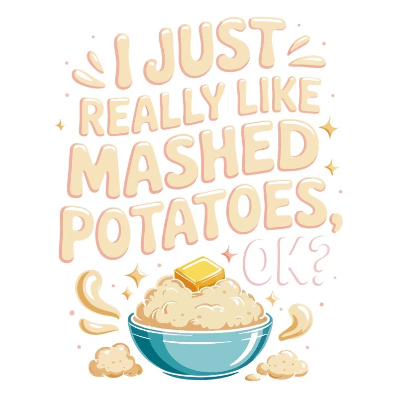 I just really like mashed potatoes ok