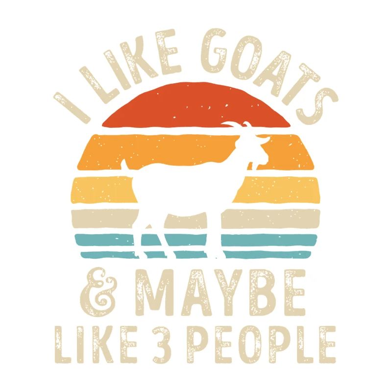 Tee du Meme du Coucher de Chèvre