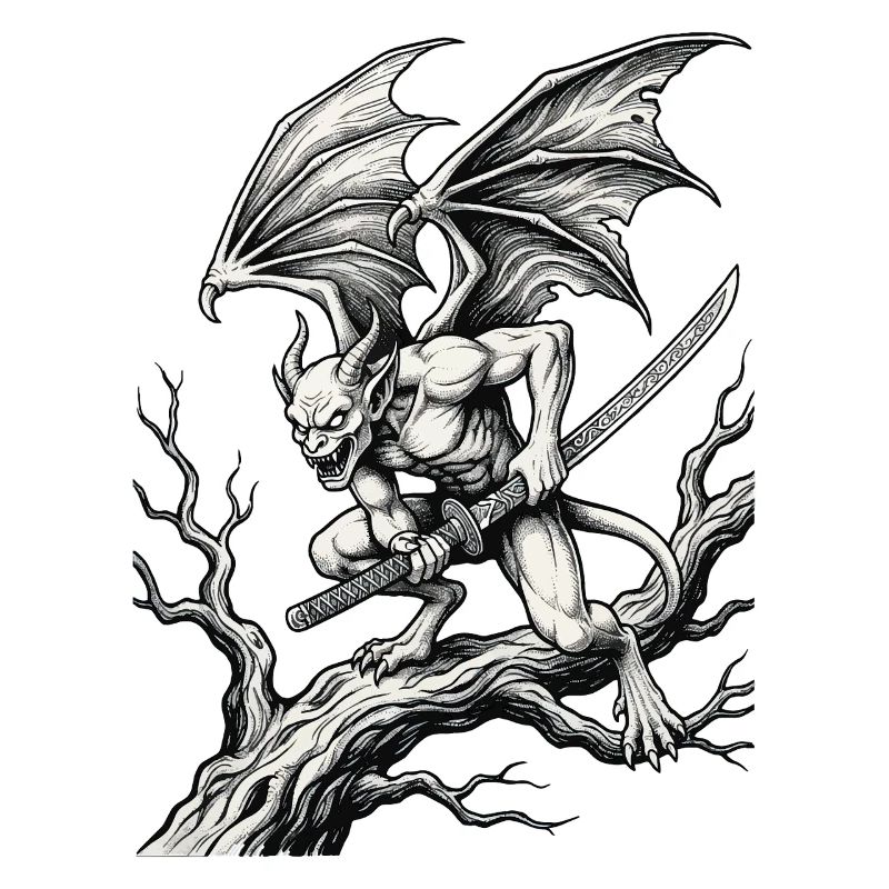 Gargoyle Sword