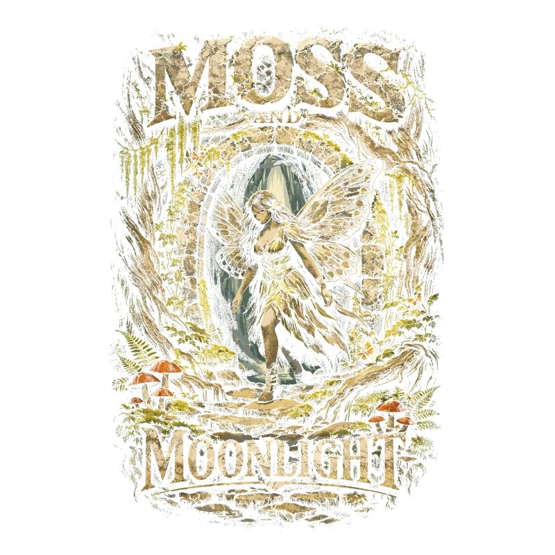 Fairycore Fee Gotisch Moss And Moonlight