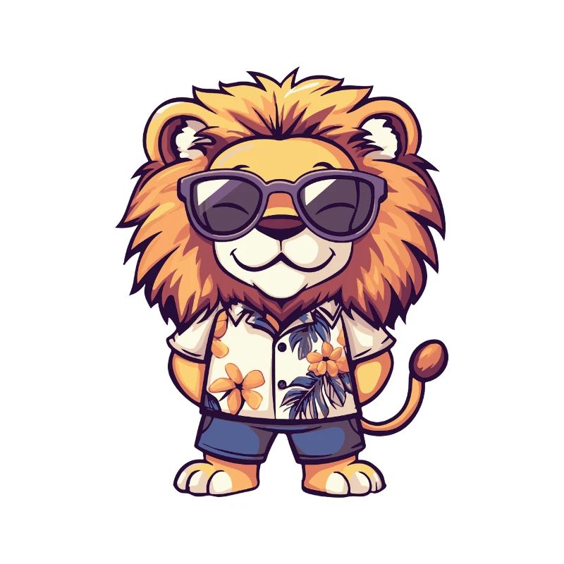 Lion Comic Vacation