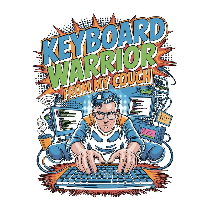 Remote Developer Keyboard Warrior Remote Coder