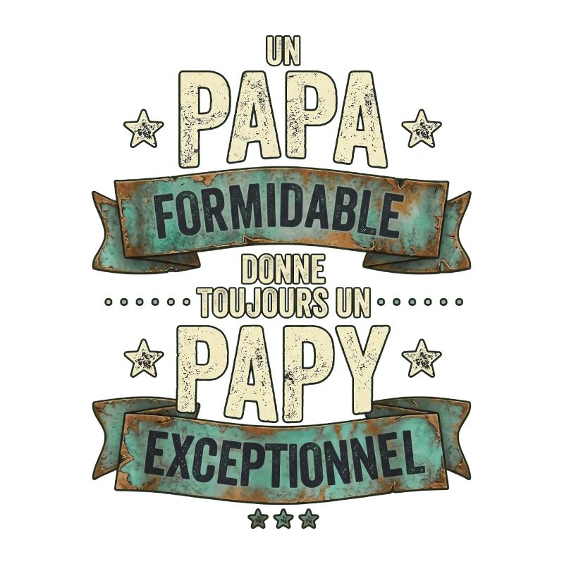 Papa Formidable Papy Exceptionnel Cadeau