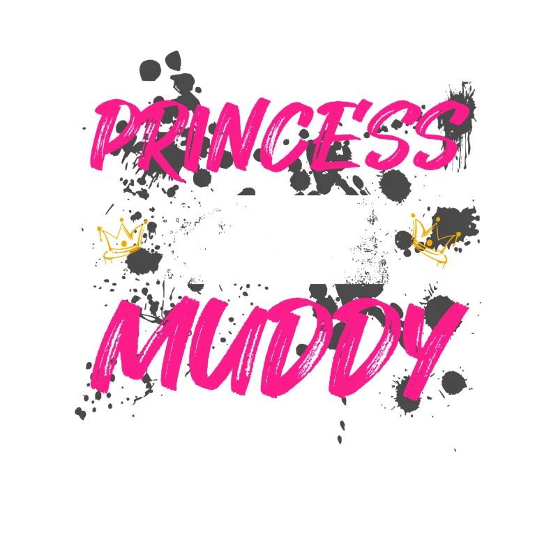 Princesse devenue boueuse Schlammlauf Course boueuse