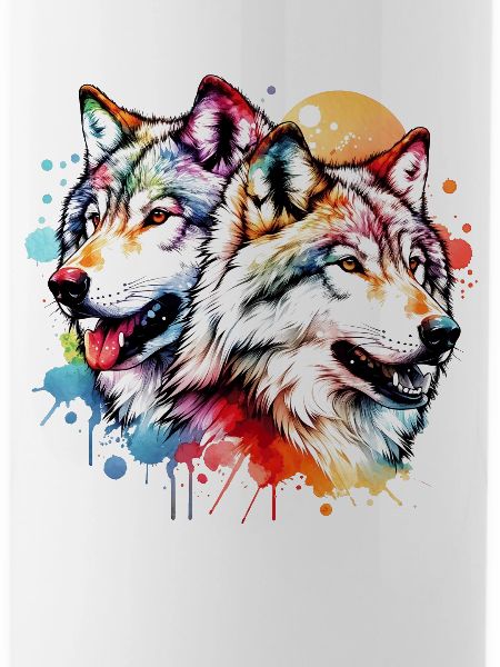Grauwolf Geschenk