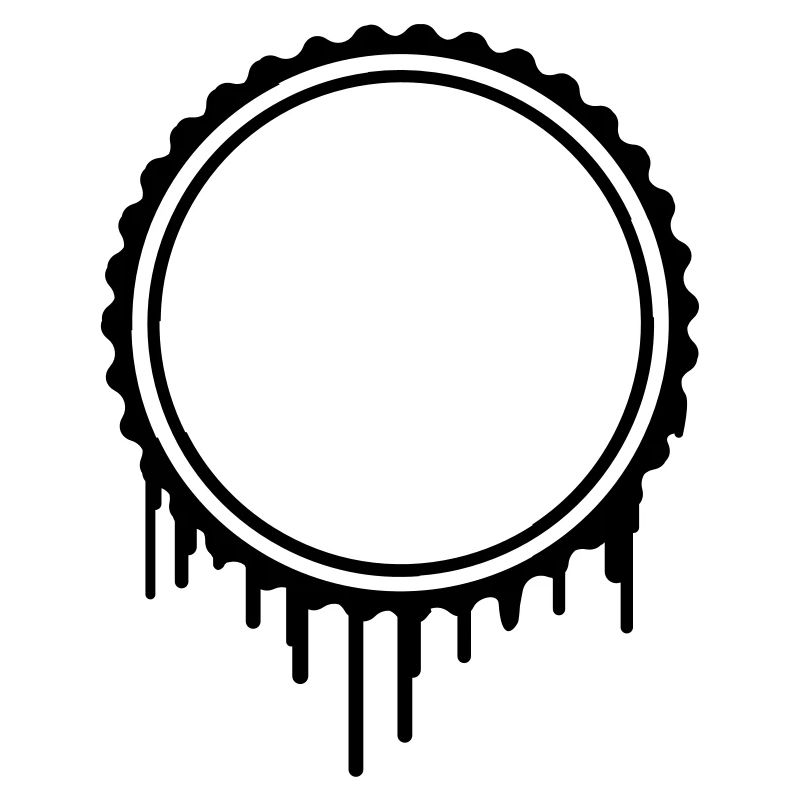 Frame border stamp Graffiti