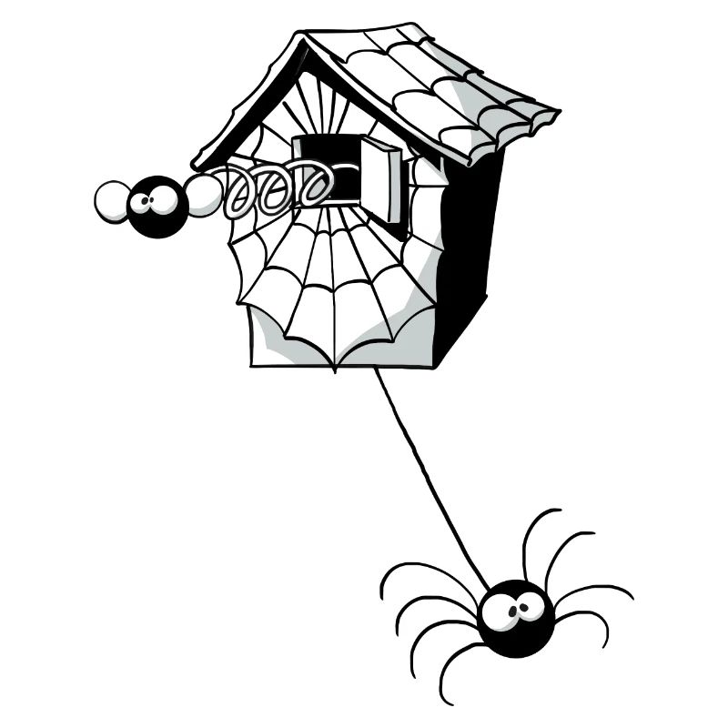 Beth the spider makes cuckoo
