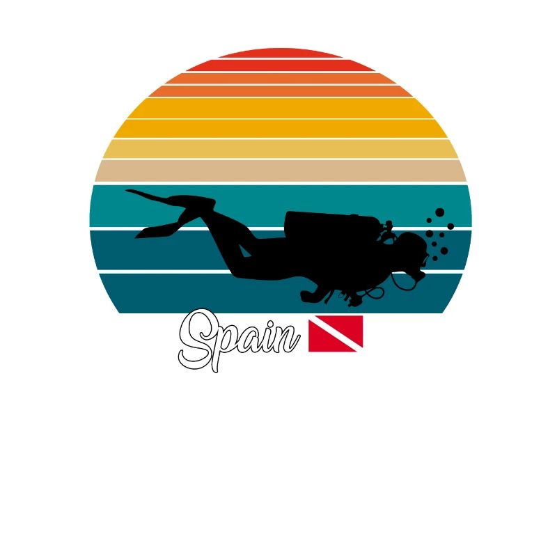 Spain Scuba Diving Gift