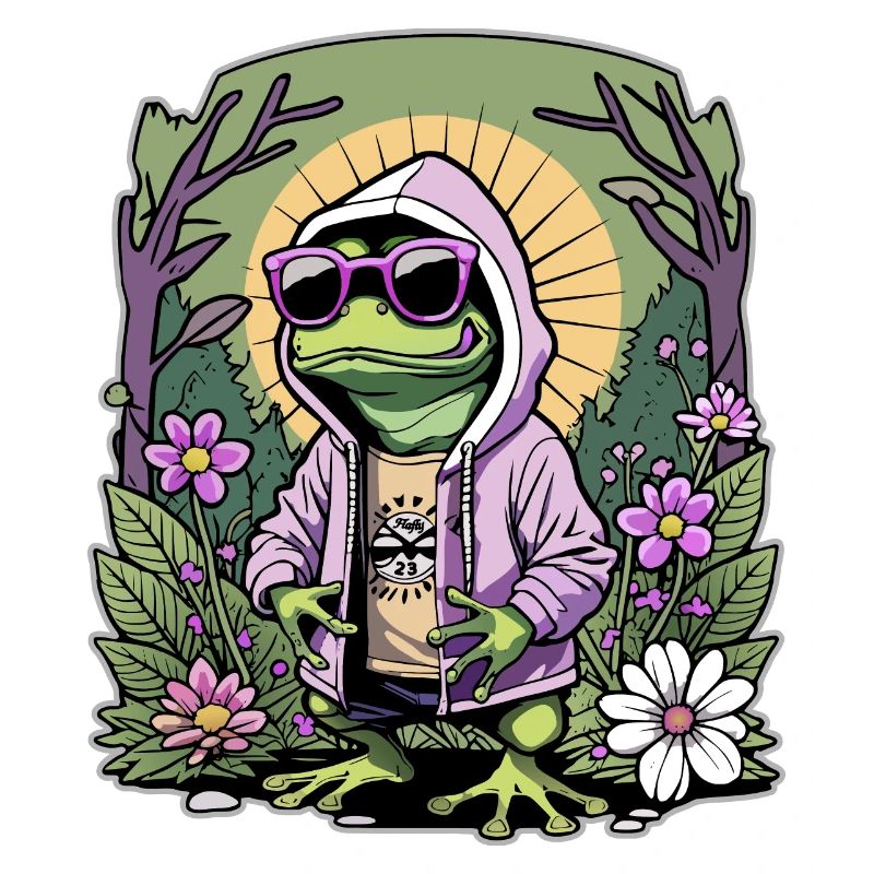 Rapper frog