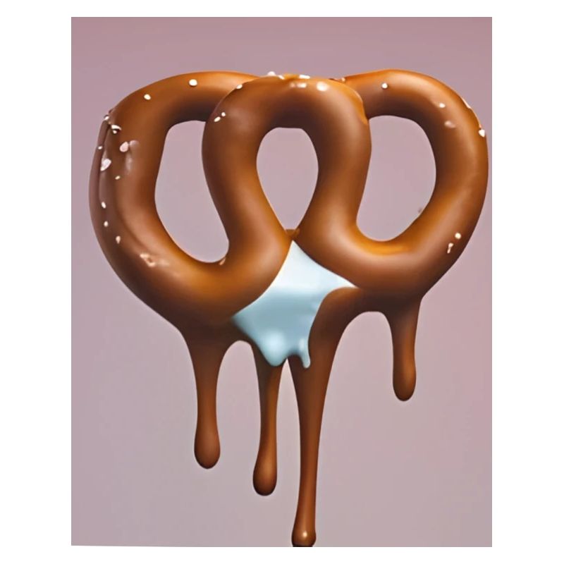 Melting Ice Pretzel