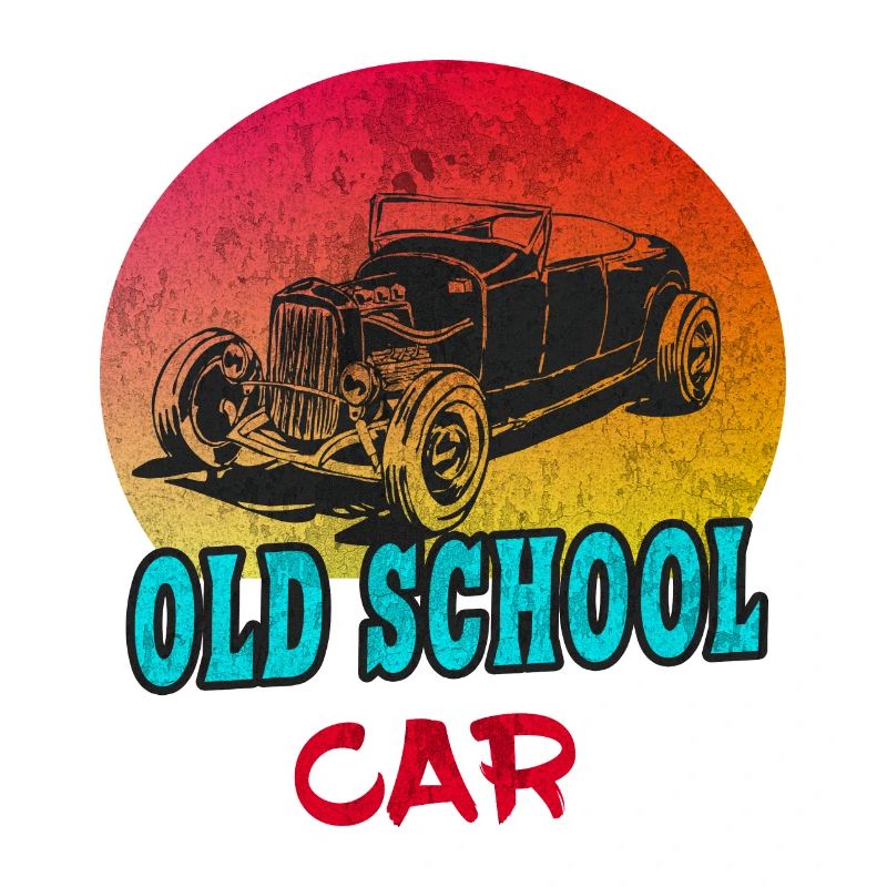 Old School Car Vintage / Geschenk Oldtimer Auto