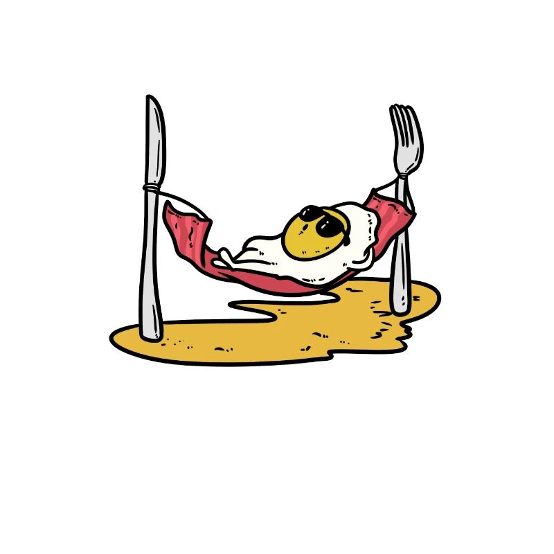 Sunbathing mirror egg