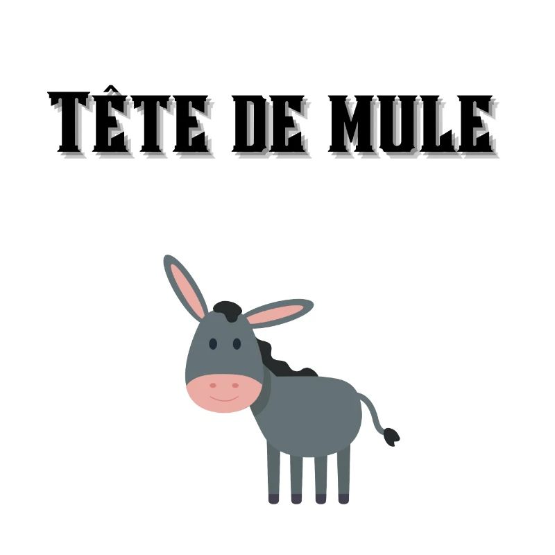Tête de mule ! 🐴🐎