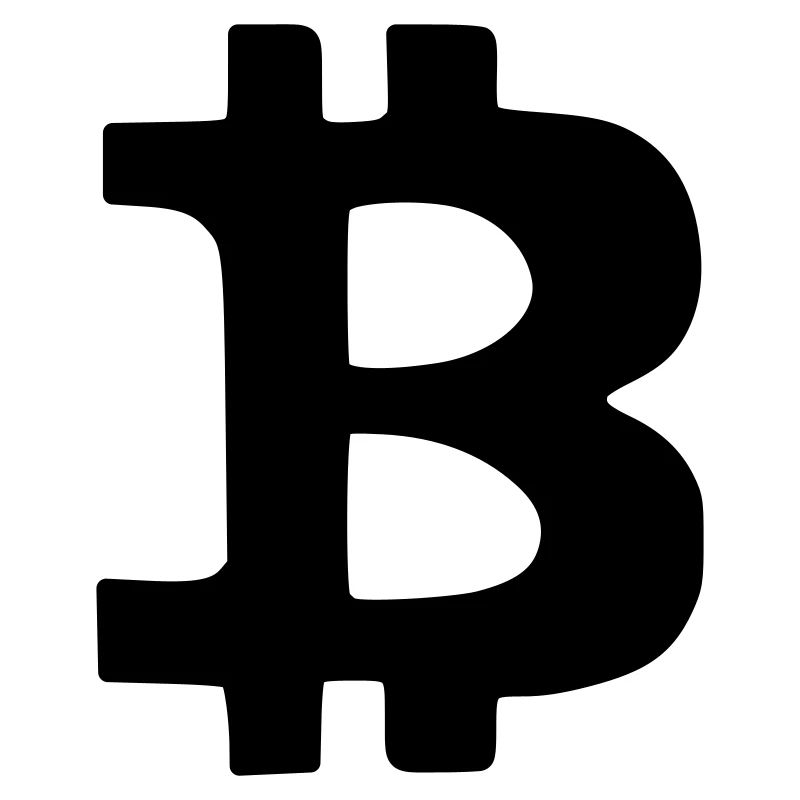 Bitcoin Krypto Währung virtuellen Lebens Vector