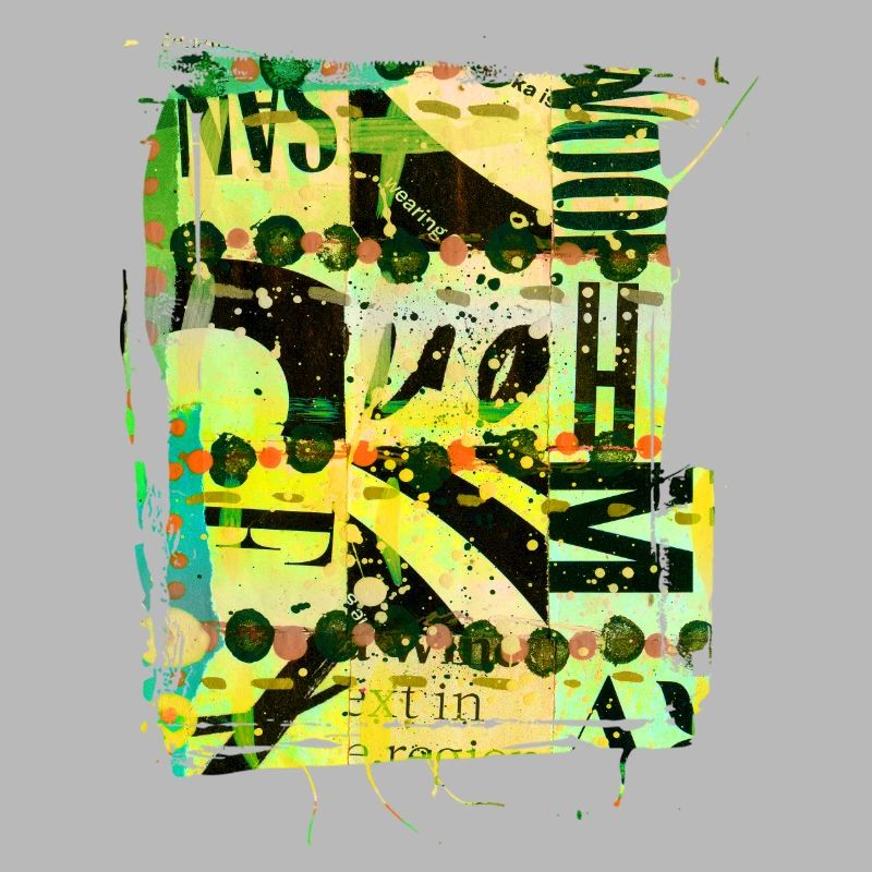 Newspaper Clips Scrapbook Magazines Alphabet Code