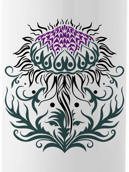 Distel lila Thistle