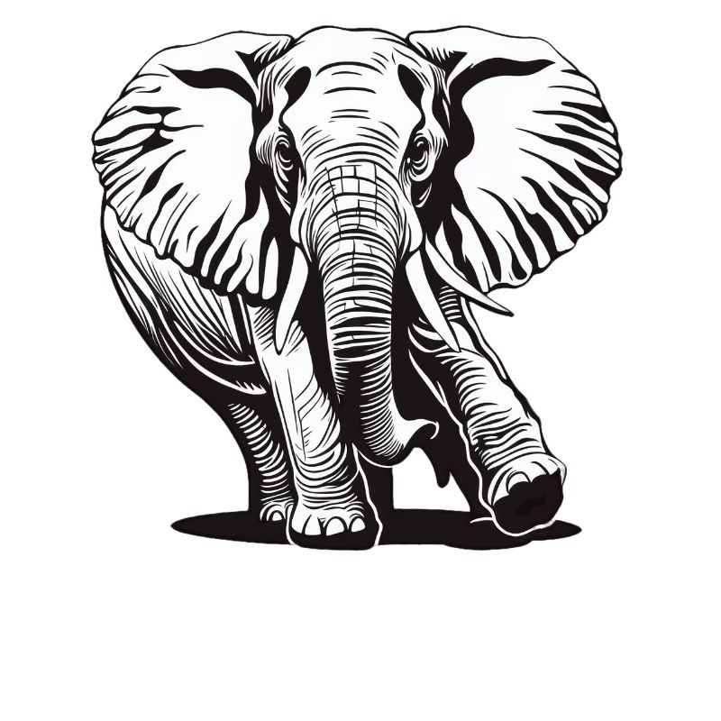 Elefant Elephant Tier Zoo Afrika Safari Savanne