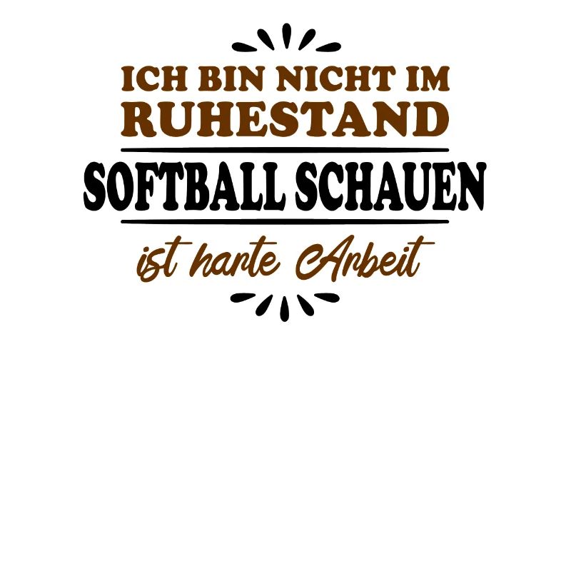 Retraite Retraité Retraité Softball