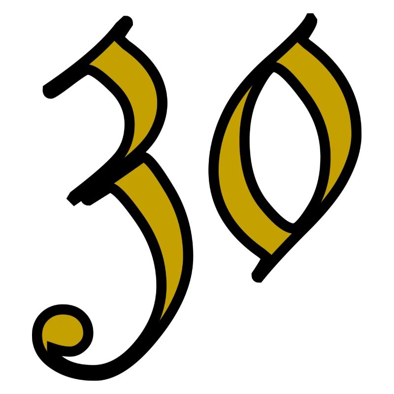 30. 30 ANS. 30e ANNIVERSAIRE. ANNIVERSAIRE 30 ANS.