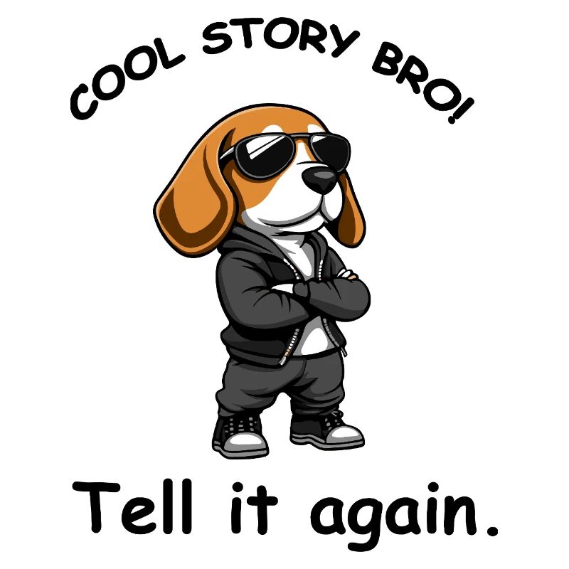 Chien cool