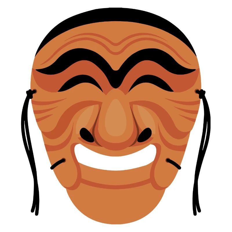 Masque Coréen – Design Traditionnel